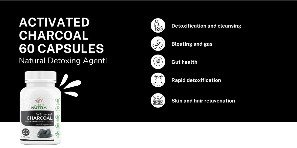 Activated Carbon - 60 capsules