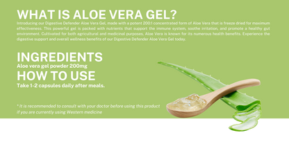 Aloe Vera Gel Powder  - 60 capsules