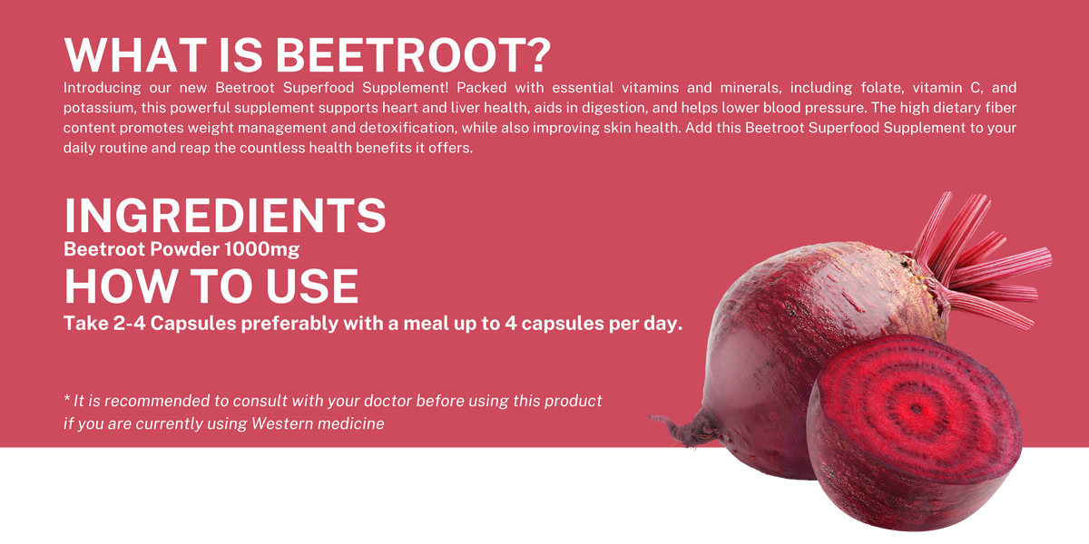 Beetroot - 60 capsules