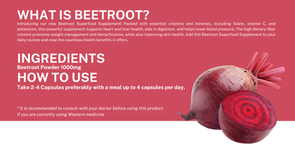 Beetroot - 60 capsules