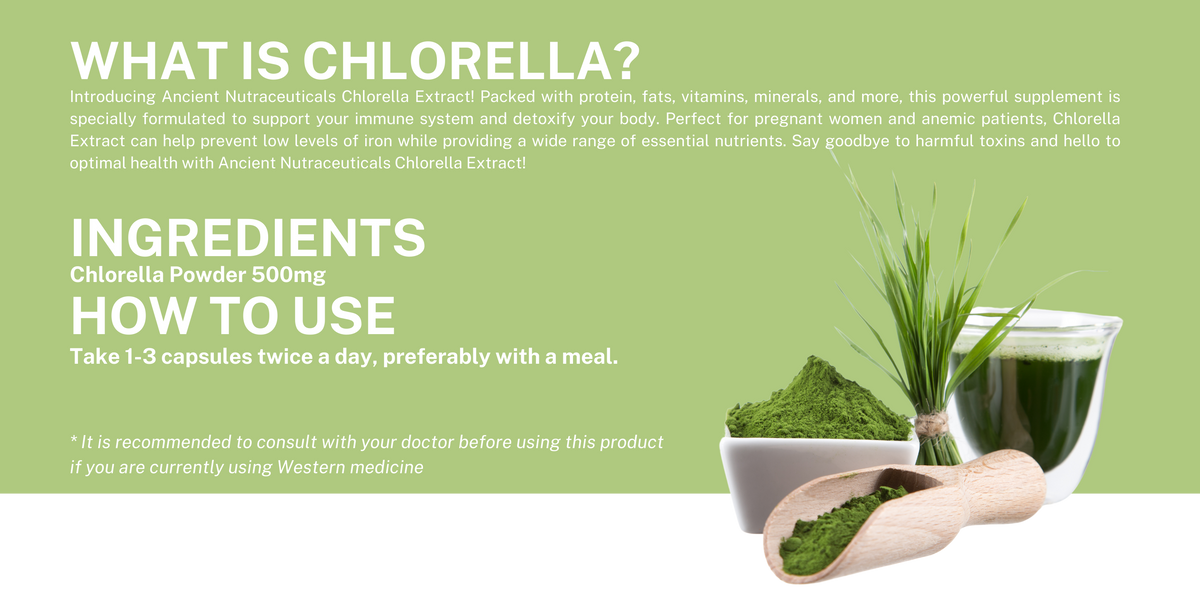 Chlorella - 60 capsules