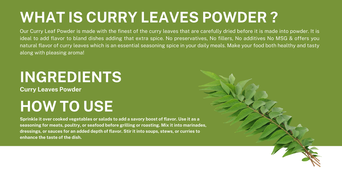 Curry Leaves powder 40g