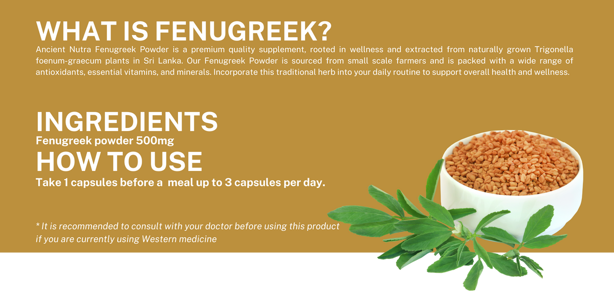 Fenugreek Capsules  - 60 capsules
