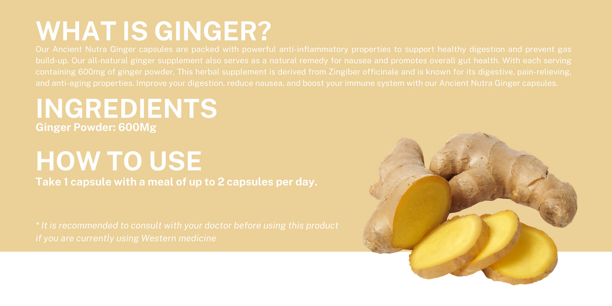 Ginger - 60 capsules