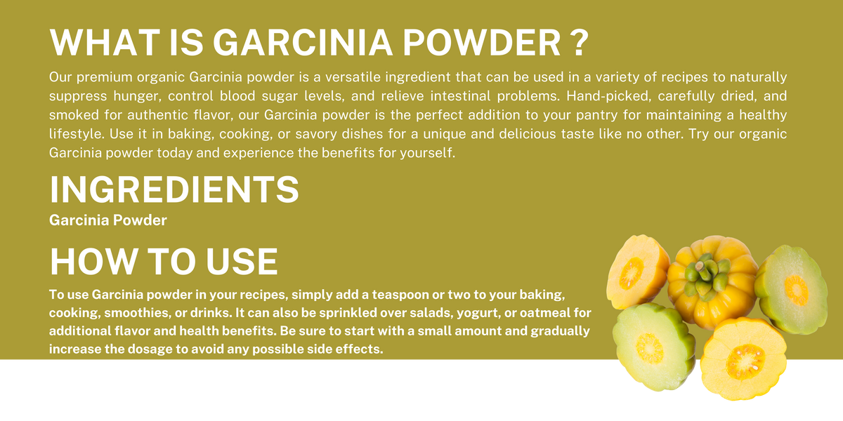 Organic Garcinia Powder 40g