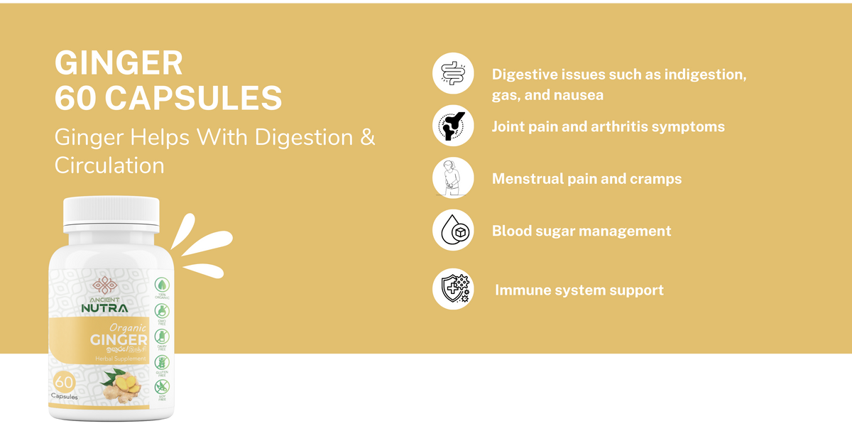 Ginger - 60 capsules