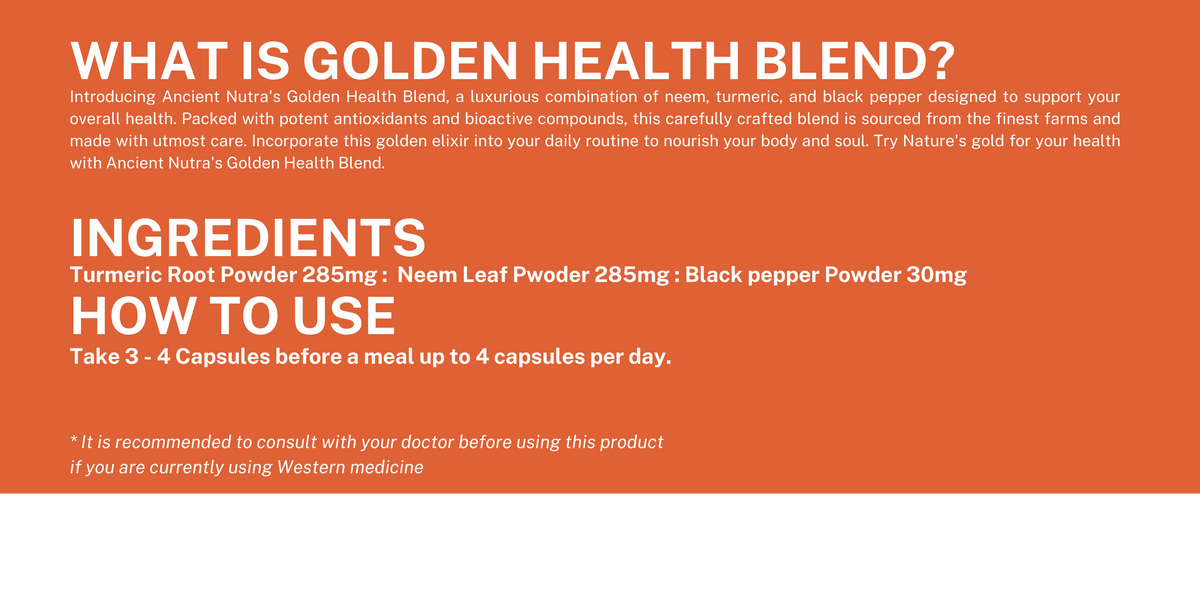 Golden Health Blend 60 Capsules