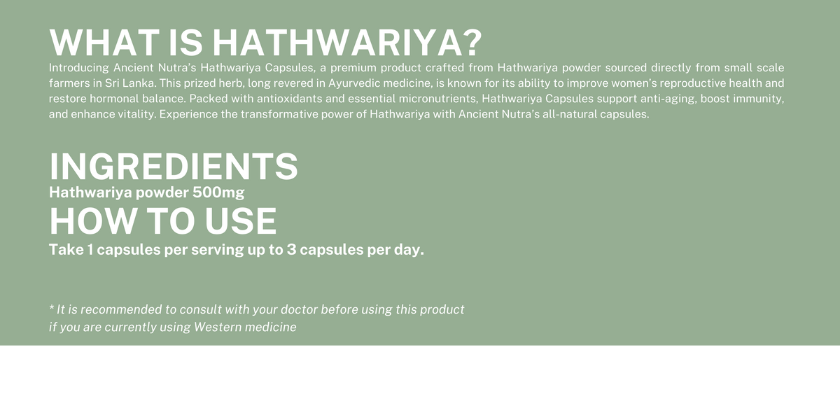 Hathawariya/Shatavari - 60 capsules
