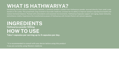 Hathawariya/Shatavari - 60 capsules
