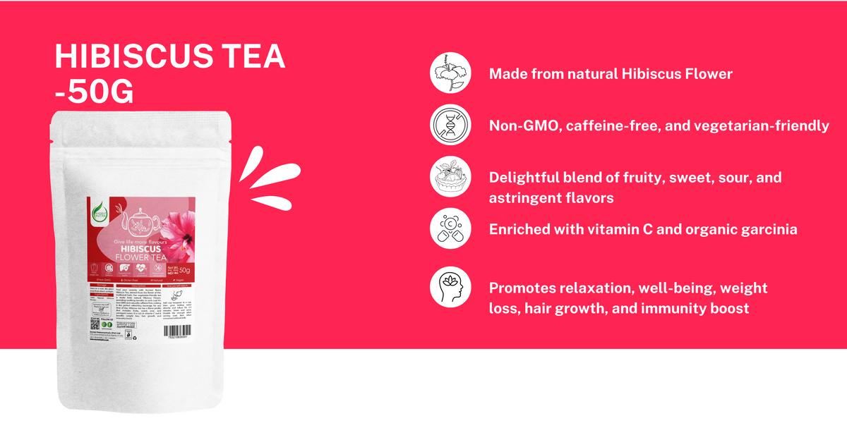 Hibiscus Flower Tea 50g