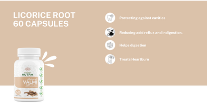 Licorice Root (Valmi)  - 60 capsules