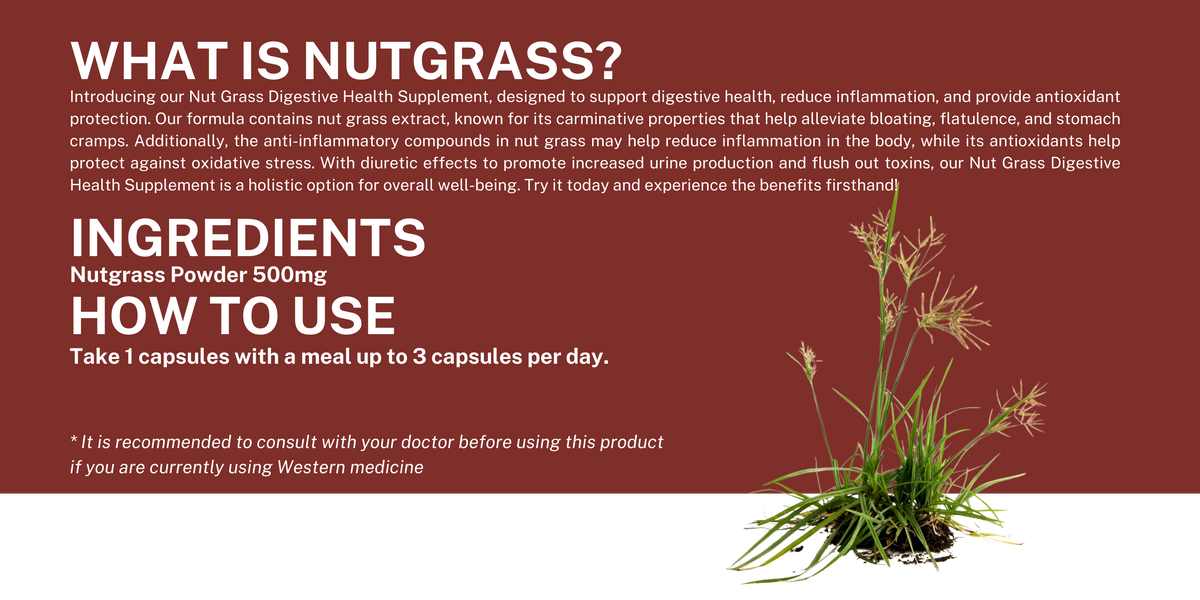 Nut Grass Capsules - 60 capsules