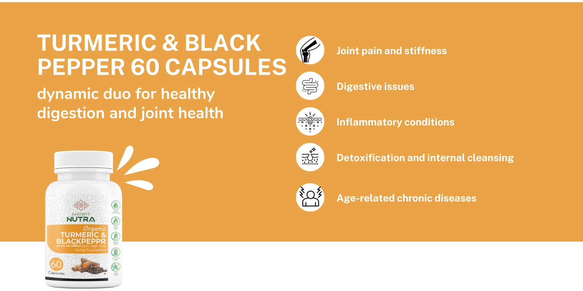 Turmeric & Black Pepper - 60 capsules