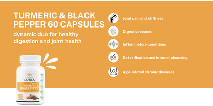 Turmeric & Black Pepper - 60 capsules