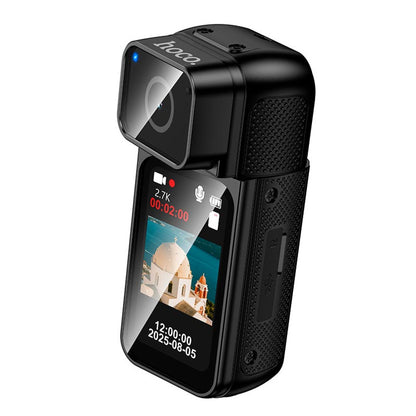 Hoco DV105 (180 Degree, 2.7K 15fps) Sports Action WiFi Camera With Magnetic Lanyard