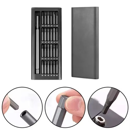 24 In 1 Magnetic Screwdriver Repair Bits Kit Screw for Reparing Precision Electric Appliance Mobile