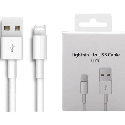 USB Fast Charging Cable for IPhone 7â€“13 Pro Max, XR, X, XS Max, 8 Plus & SE