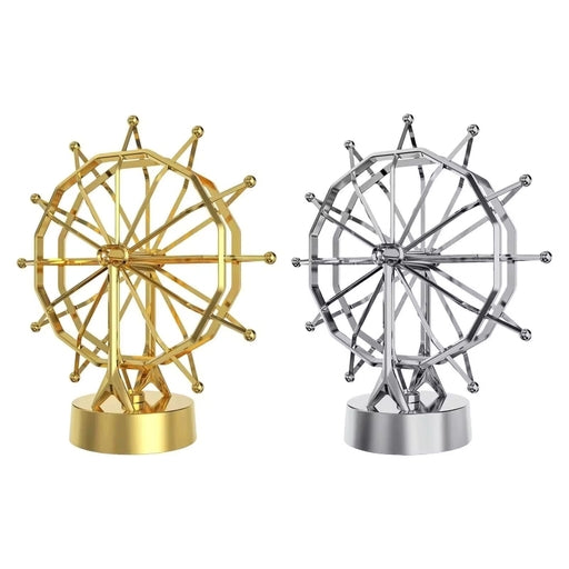 Ferris Wheel Perpetual Motion Model Home Decoration Gift Rotatable Desktop Aureate |Home & Garden