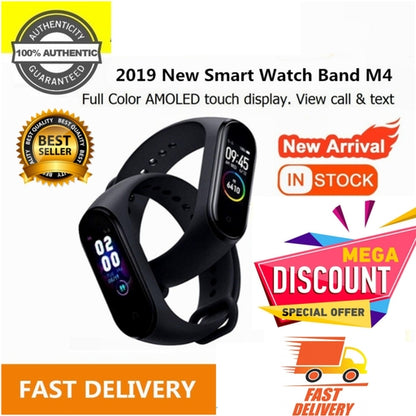 M4 Smart Watch Band with Warranty