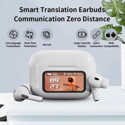 Wireless Bluetooth Earphones ANC Noise Reduction Earbuds HD Mic Call Gamer Earbuds LED Touch Screen
