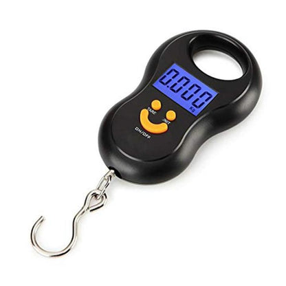 50Kg Portable Digital Hanging Scale – Mini Luggage & Fish Hook Weight Scale with LED Display