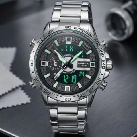 Piaoma S-Sport Steel Sports Men's Watches Top Brand Luxury Quartz Watch Men Waterproof S Shock Clock