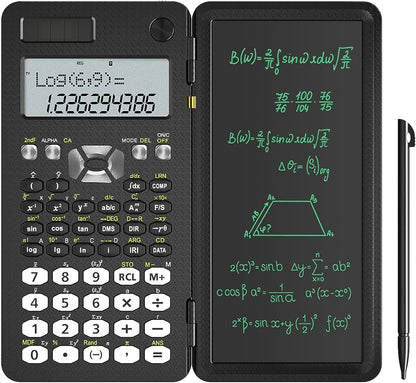 Green Lion Branded Scientific Calculator With Writing Pad & Stylus Pen