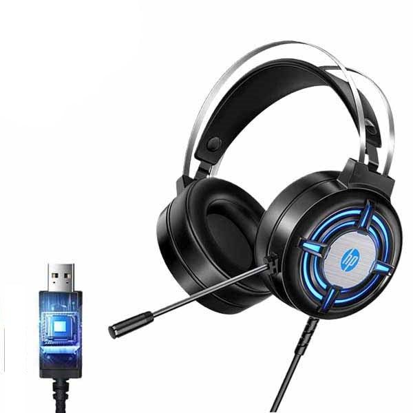 HP H120 USB 2.0 Plug Gaming Headset with Mic Control 7.1