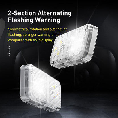 Baseus 2pcs 6 LEDs Car Opening Door Warning Light