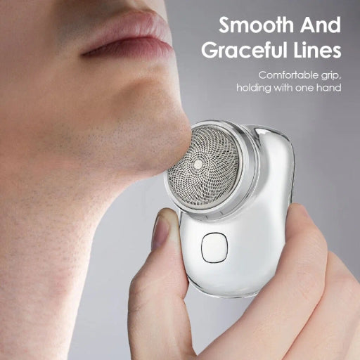 Mini Electric Shaver for Men | Rechargeable Portable Beard Trimmer