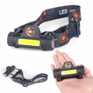 Headlamp Flashlight USB Rechargeable, Super Bright 800 Lumen LED Headlamps with 2 Modes
