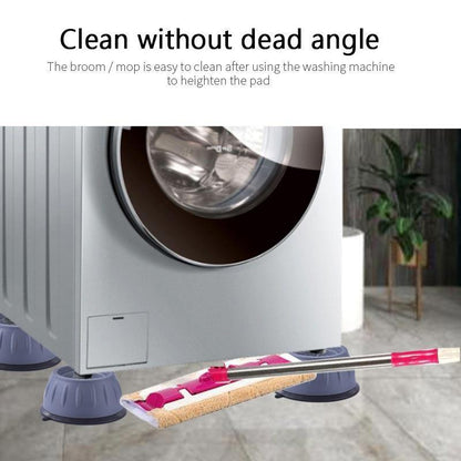 4 PCS/Set Anti Vibration Washing Machine Feet Pads Rubber Legs Silent Skid Raiser Mat