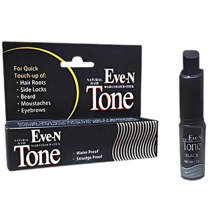 EVE-N Tru Tone Semi Permanent Hair Dye Stick for Hair Roots Touch-up I Black | 7G |