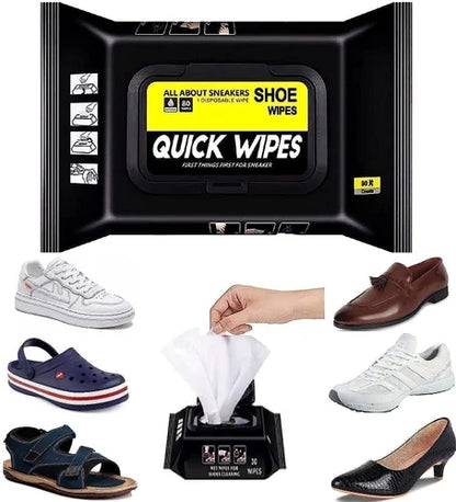 Paper Shoe Cleaning Wipes 80 Pcs