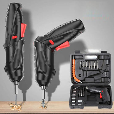 45Pcs/ 40PCS Cordless Rechargeable Screwdriver Drill Set SMT