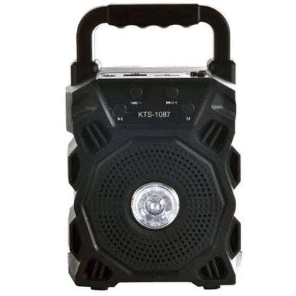 Bluetooth Rechargeable Speaker with FM Radio, TF Memory Card Reader and USB Pen Drive
