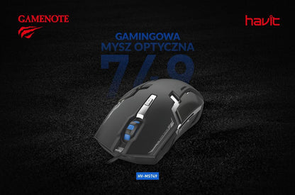 Havit MS749 USB Gaming Mouse 3200DPI - Original