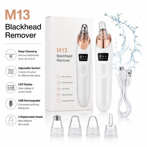 M13 Blackhead Remover Facial Vacuum Cleaner – Multifunctional Blackhead Remover
