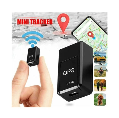 Real-Time GF-07 Mini Magnetic Car GPS Tracker, Portable Vehicle Locator with GSM GPRS Technology
