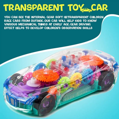 Transparent Toy Car See Through Electric Car