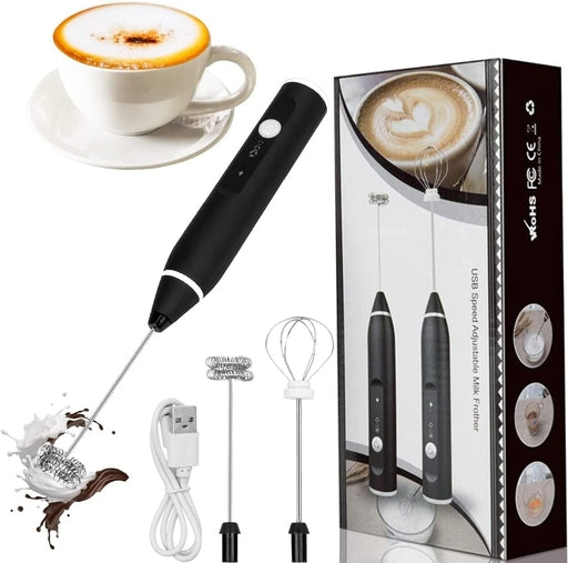 All in 1 Mini Portable Handle Electric Mixer Frother Foamer Stirrer and Beater