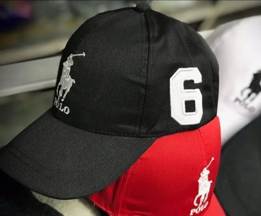 Quality Polo Logo Printed Adjustable Caps