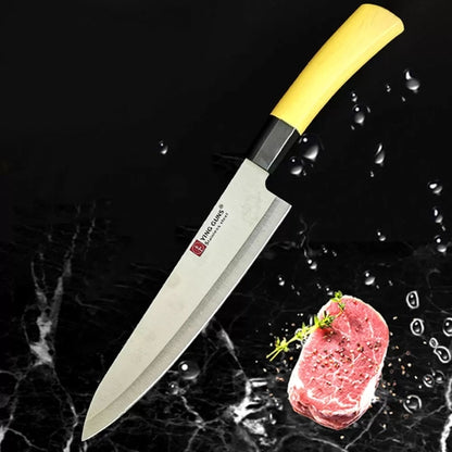8 Inch Premium Ying Guns Stainless Steel Shasimi Japanese Knife (8 Inch Blade + Aprox. 5 Inch Handle