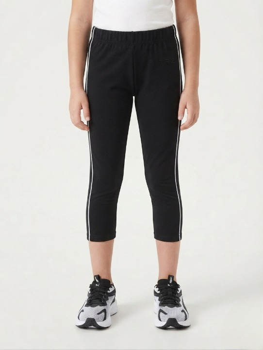 TRE Sportswear – Girl’s (Kid’s) Dry Fit Cotton 3 Quarter Sports Pant