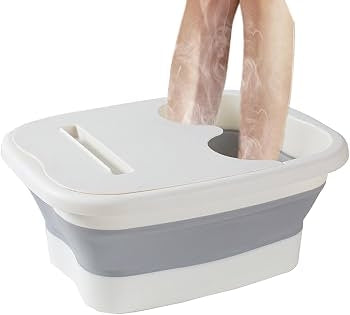 Foldable Foot Soaking Basin, Leakproof Pedicure Soak Tub, Foot Spa Machine, Foot Spa Massager