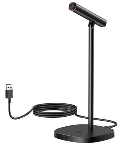 REMAX K08 Desktop Microphone USB Wired Mic , Black