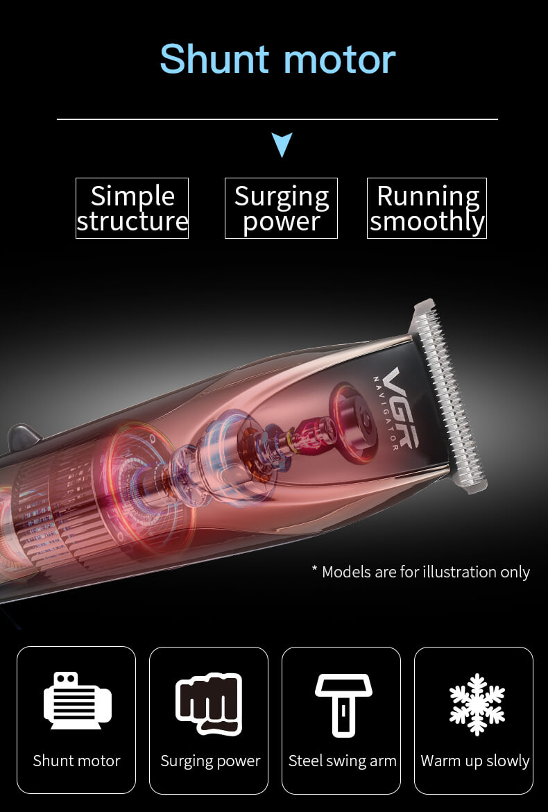 VGR Branded V-111 Electric Hair Clipper Men'S Hair Trimmer