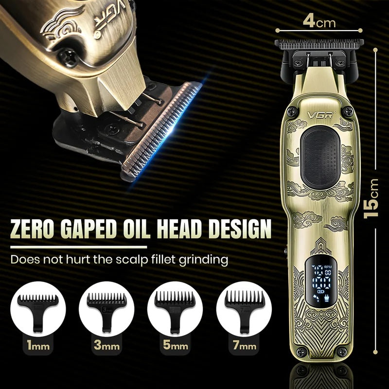 VGR V-954 Professional Cordless Hair Trimmer For Men
