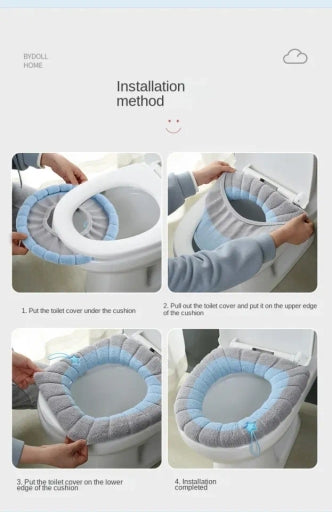 Toilet Seat Cover Thick Warm Covers