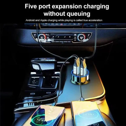 Dual Port USB 66W Fast Car Charger Suitable for Different Models of Mobile Phones